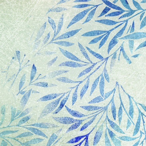 Cerulean Foliage I