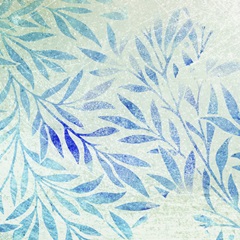 Cerulean Foliage II