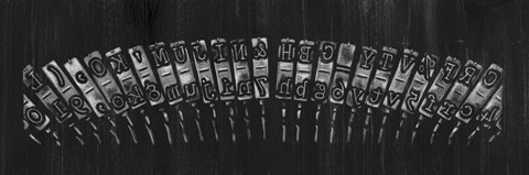 Antique Typewriter Bars