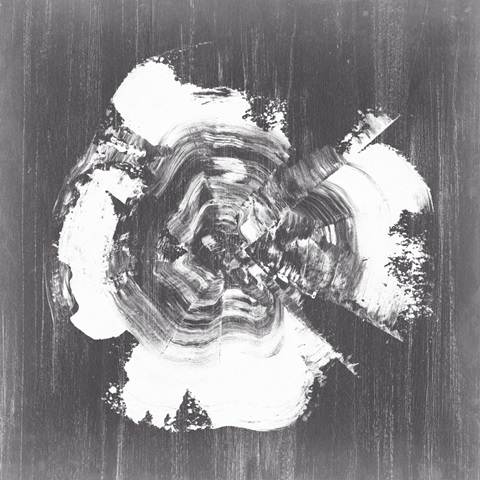 Chalkboard Tree Ring I