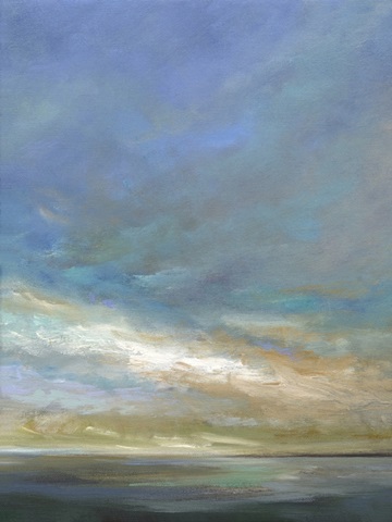 Coastal Clouds Triptych III