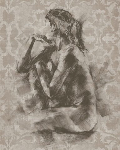 Figure with Damask II