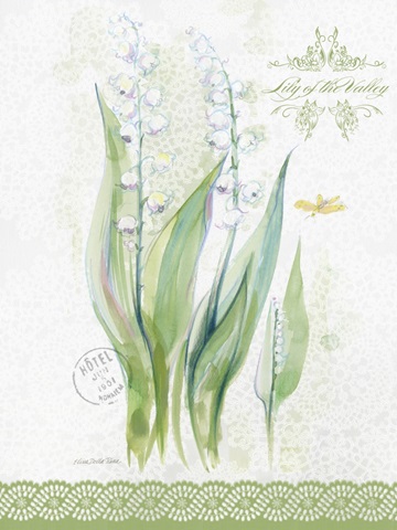 Flower Study on Lace IX