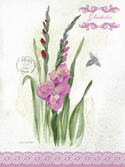 Flower Study on Lace VI