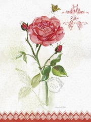 Flower Study on Lace XIII