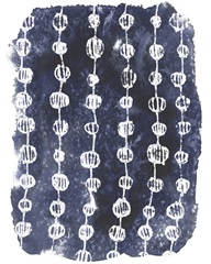 Indigo Batik Vignette I