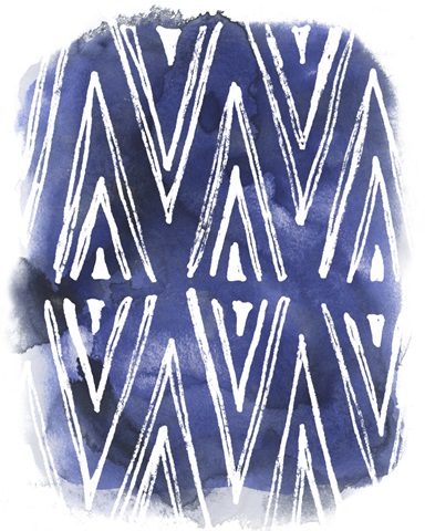 Indigo Batik Vignette II