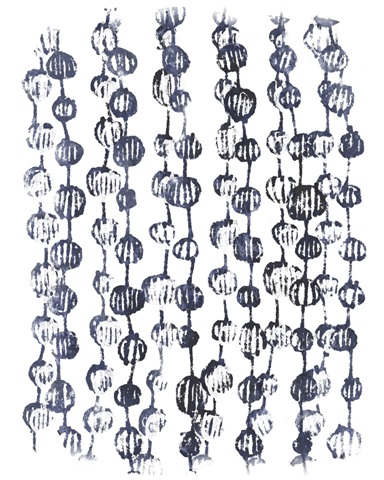 Indigo Batik Vignette V