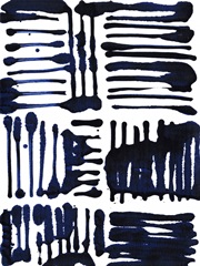 Indigo Stripes II