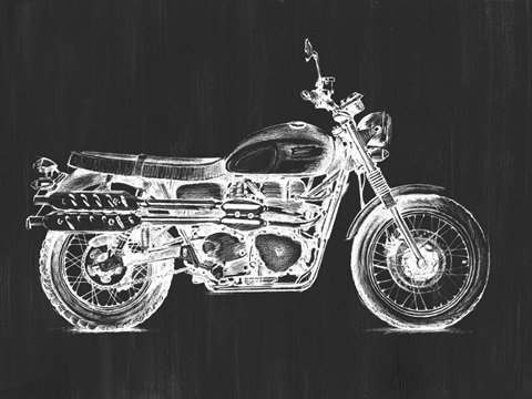 Motorcycle Graphic II
