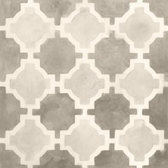 Neutral Watercolor Tile I