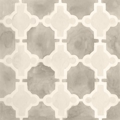 Neutral Watercolor Tile III