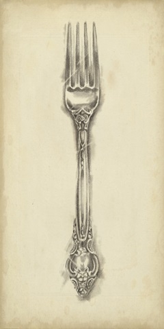 Ornate Cutlery I
