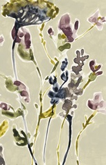 Parchment Flower Field II