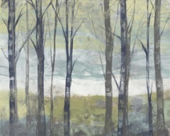 Pastel Birches II