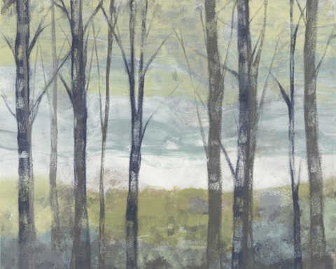 Pastel Birches II
