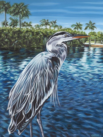 Peaceful Heron I