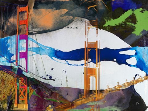 San Francisco Bridge Abstract I