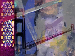 San Francisco Bridge Abstract II