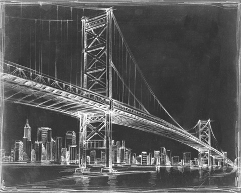 Suspension Bridge Blueprint III