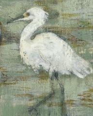 Textured Heron I