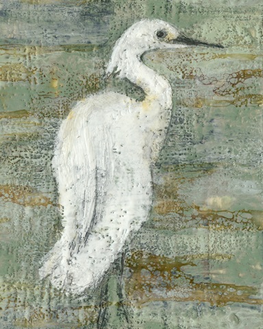 Textured Heron II