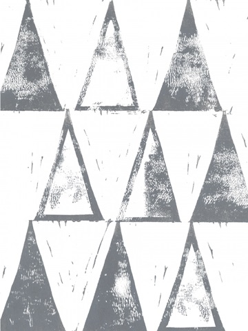 Triangle Block Print II