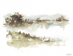 Turquoise Reflection I