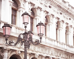Venice Pink Lanterns I