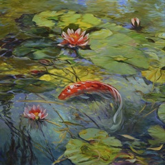 Vermillion Koi