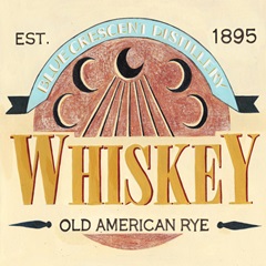 Vintage Liquor Label III