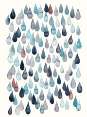 Watercolor Drops II