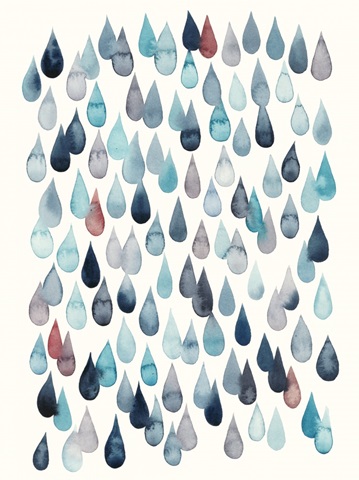 Watercolor Drops II