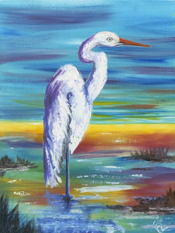 Yellow Heron I