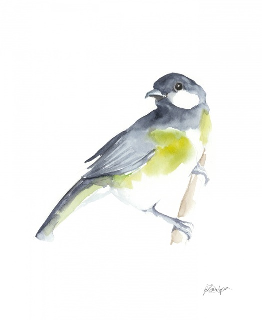 Watercolor Songbirds II