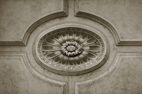 Architecture Detail in Sepia VII
