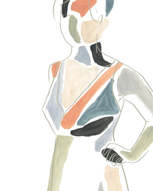 Color Block Figure I