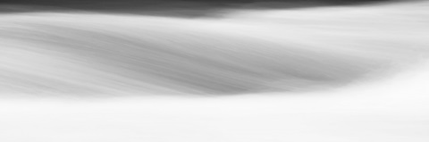 Black and White Water Panel IX