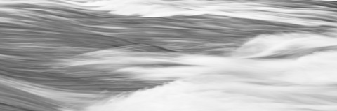 Black and White Water Panel X