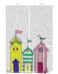 Beach Huts 1 Illustration