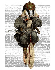 Badger on Vintage Bicycle