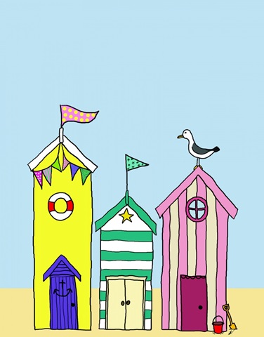 Beach Huts 1