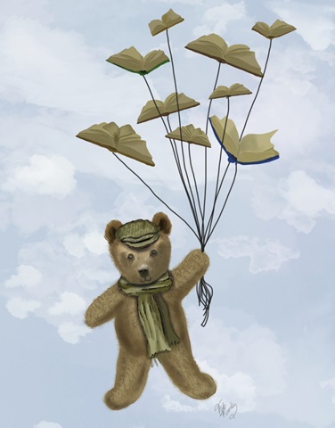 Bear with Book Butterflies