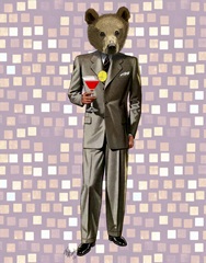Bear With Cocktail