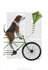 Beagle on Bicycle
