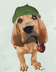 Bloodhound Sherlock Holmes