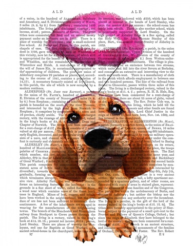 Bloodhound With Angelic Pink Halo