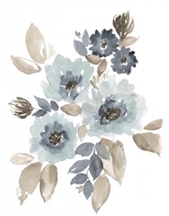 Blue and Chocolate Cascade I