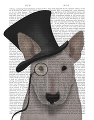 Bull Terrier, Formal Hound and Hat