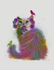 Cat Rainbow Splash 9